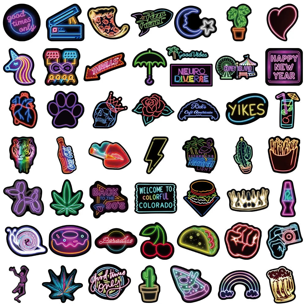 50 PACK STICKERS - GRAFFITI