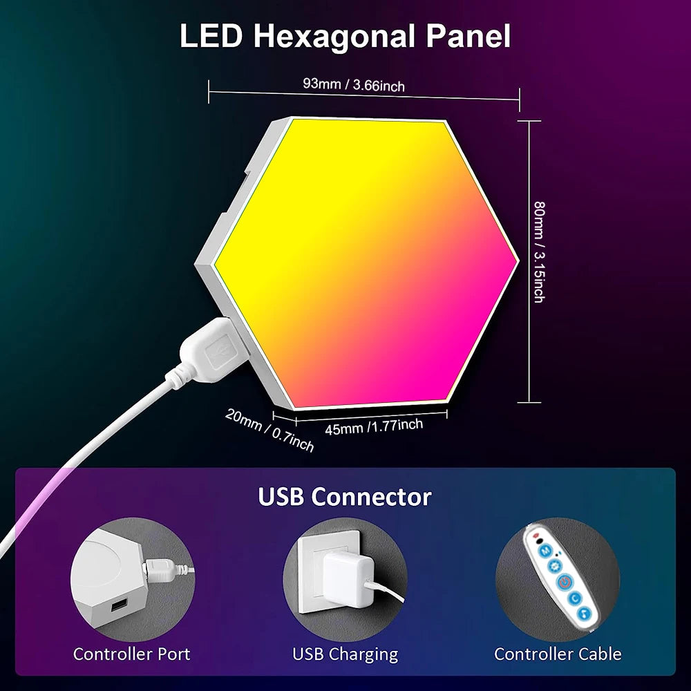 RGB - HEX PANELS 20 PACK BEST DEAL